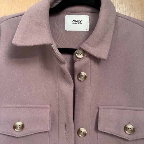Cute Mauve/purple Shacket - Picture 2 of 4